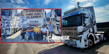 La protesta degli autotrasportatori arriva a Carini